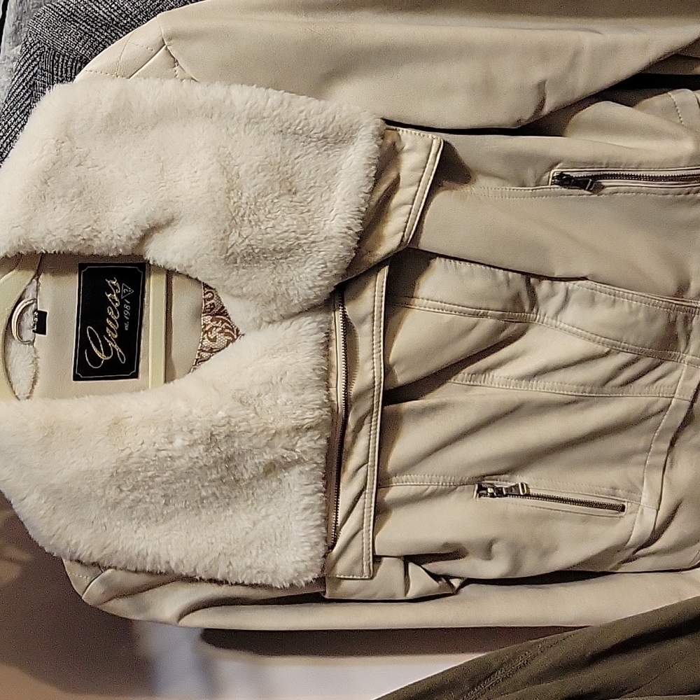 - Guess beige jacket